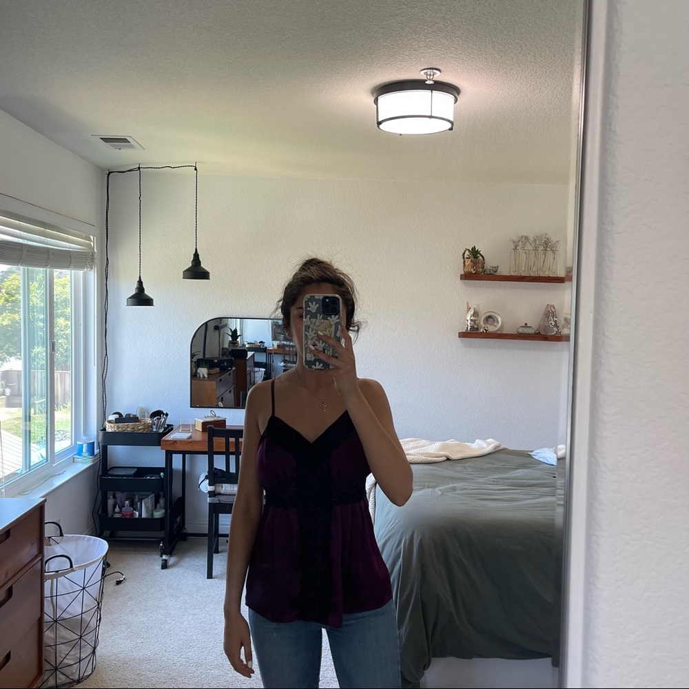Plum cami